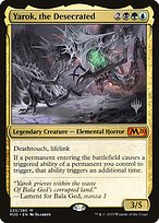 Magic the Gathering Card - Yarok, the Desecrated - MTG Circle