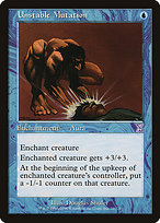 Magic the Gathering Card - Unstable Mutation - MTG Circle