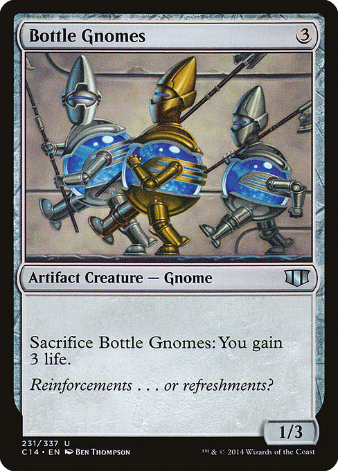 Magic the Gathering Card - Bottle Gnomes - MTG Circle