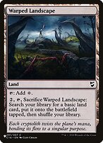 Magic the Gathering Card - Warped Landscape - MTG Circle