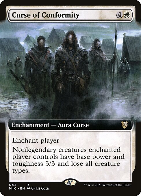 Magic the Gathering Card - Curse of Conformity - MTG Circle