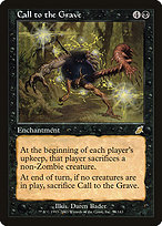 Magic the Gathering Card - Call to the Grave - MTG Circle