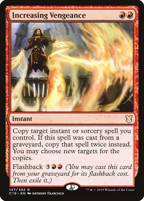 Magic the Gathering Card - Increasing Vengeance - MTG Circle