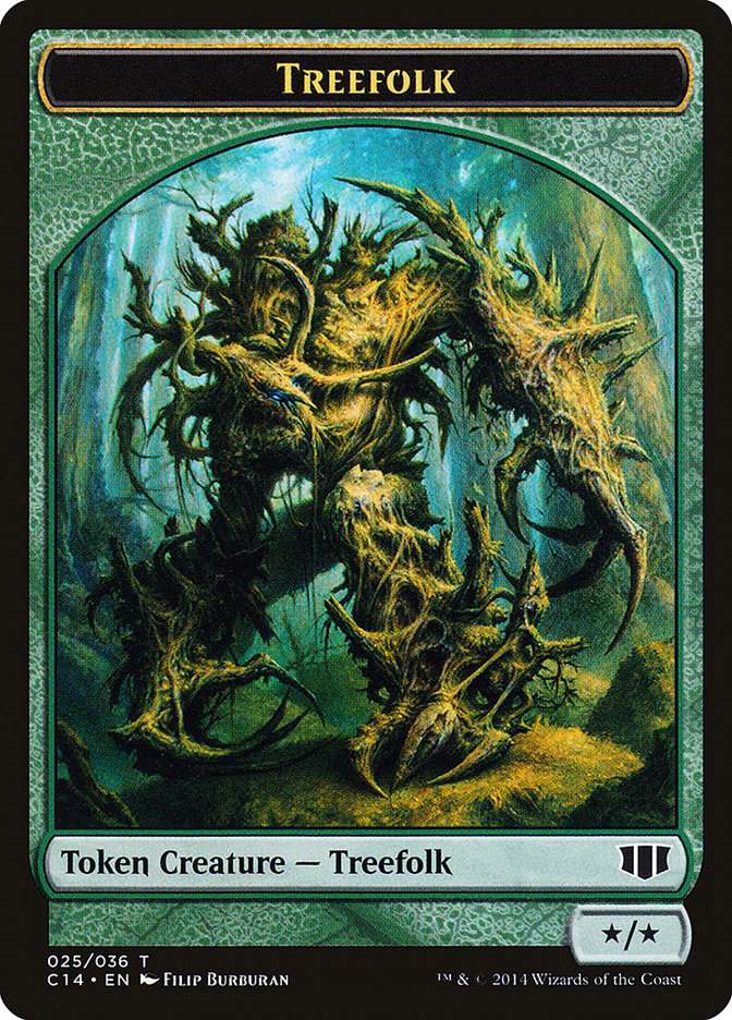 Magic the Gathering Card - Treefolk - MTG Circle