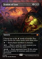 Magic the Gathering Card - Season of Loss - MTG Circle