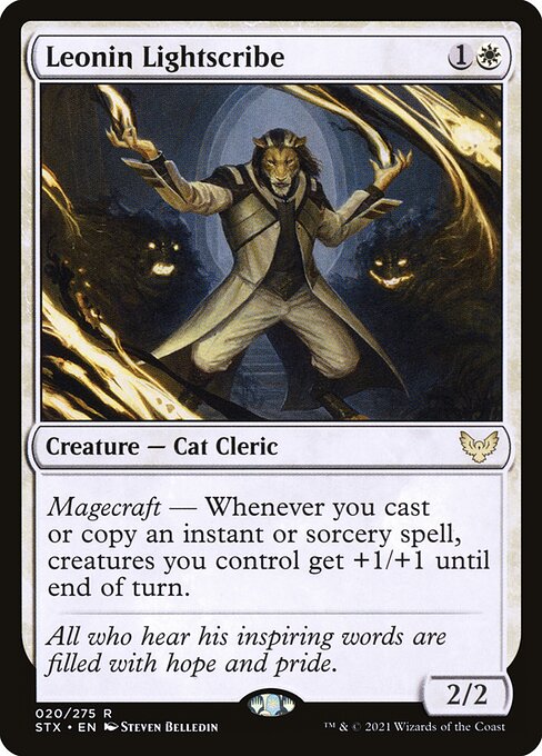 Magic the Gathering Card - Leonin Lightscribe - MTG Circle