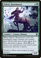 Magic the Gathering Card - Nylea's Huntmaster - MTG Circle