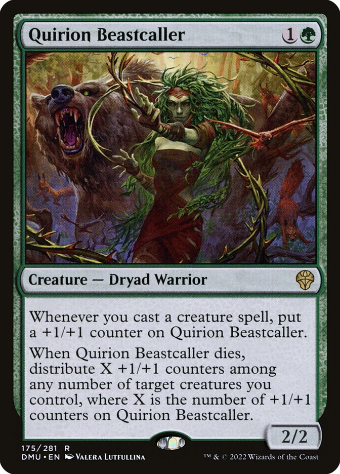 Magic the Gathering Card - Quirion Beastcaller - MTG Circle