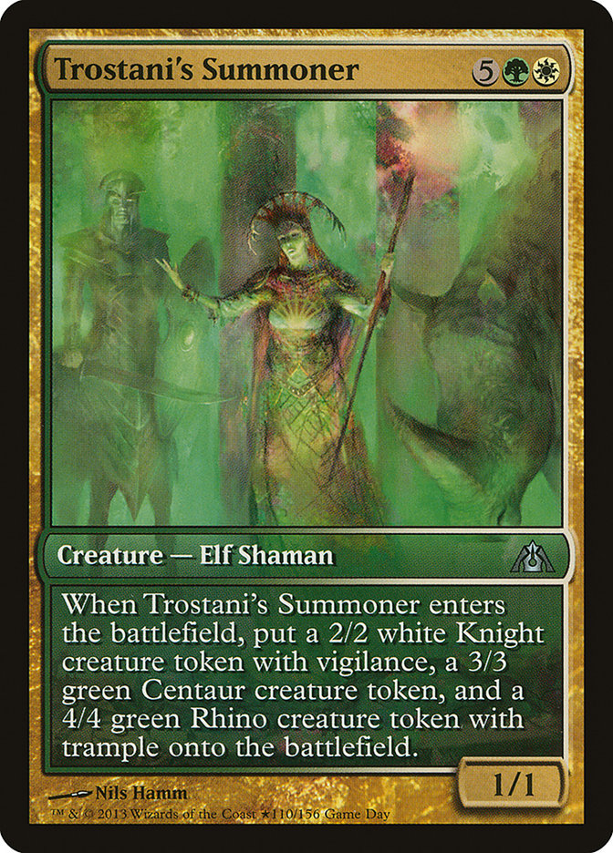 Magic the Gathering Card - Trostani's Summoner - MTG Circle