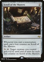 Magic the Gathering Card - Scroll of the Masters - MTG Circle
