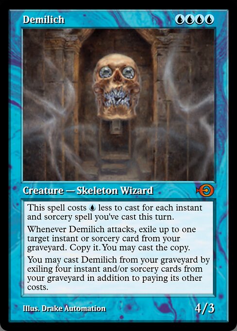 Magic the Gathering Card - Demilich - MTG Circle