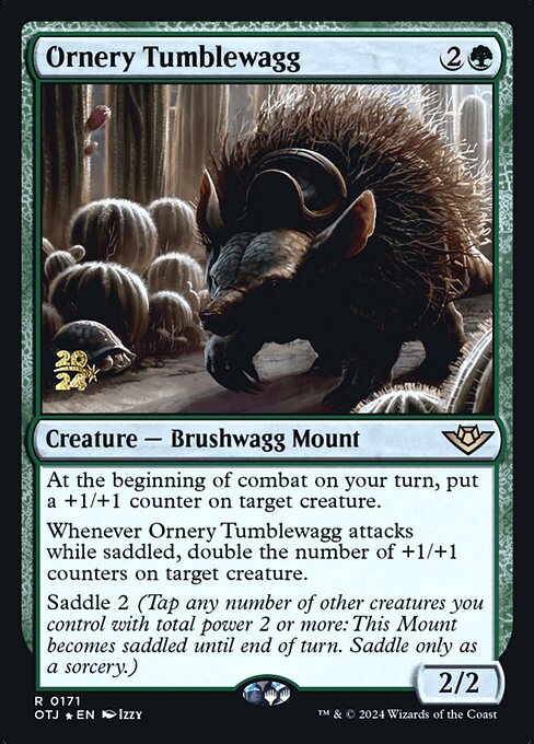Magic the Gathering Card - Ornery Tumblewagg - MTG Circle