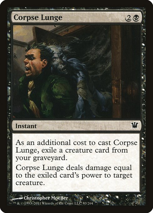 Magic the Gathering Card - Corpse Lunge - MTG Circle