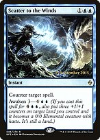 Magic the Gathering Card - Scatter to the Winds - MTG Circle