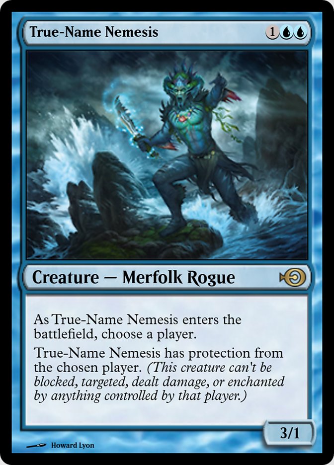 Magic the Gathering Card - True-Name Nemesis - MTG Circle