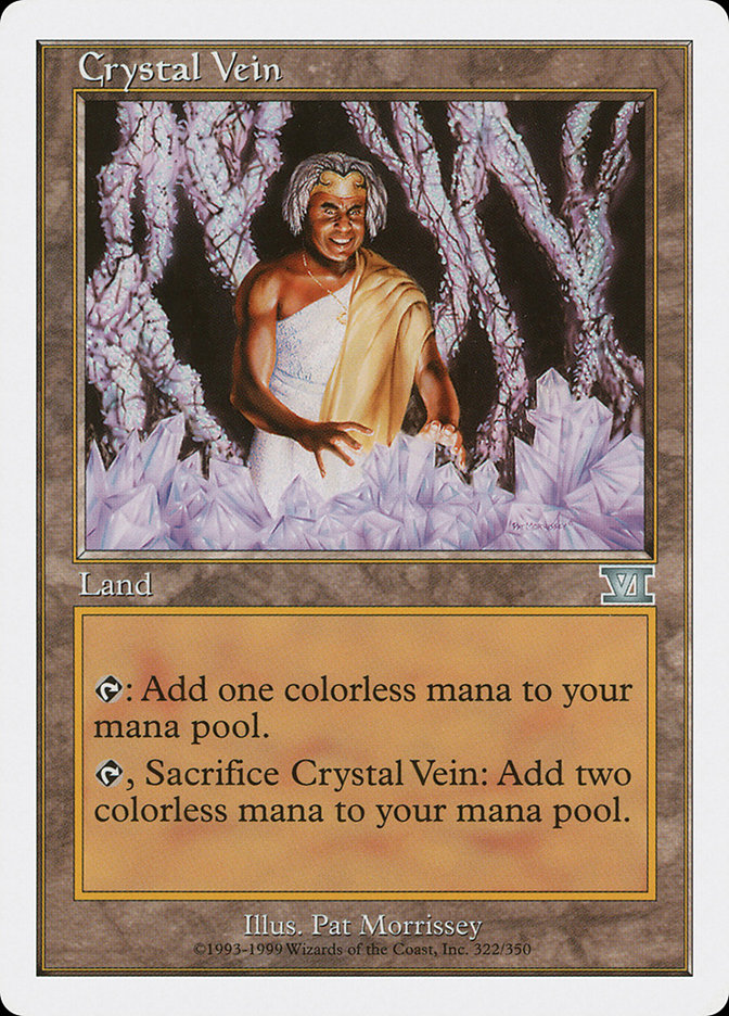 Magic the Gathering Card - Crystal Vein - MTG Circle