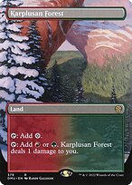Magic the Gathering Card - Karplusan Forest - MTG Circle