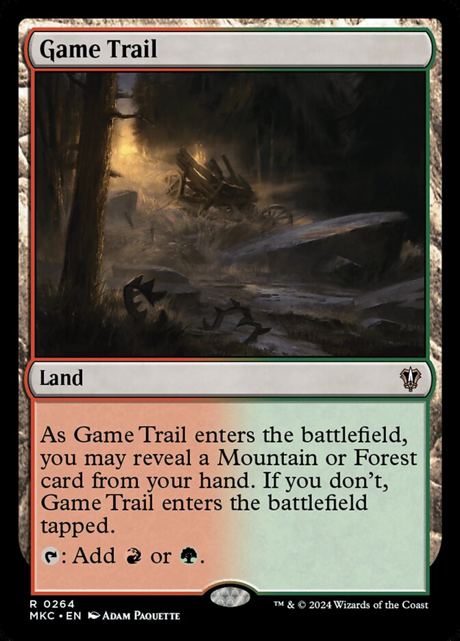 Magic the Gathering Card - Game Trail - MTG Circle