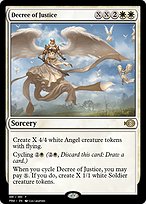 Magic the Gathering Card - Decree of Justice - MTG Circle