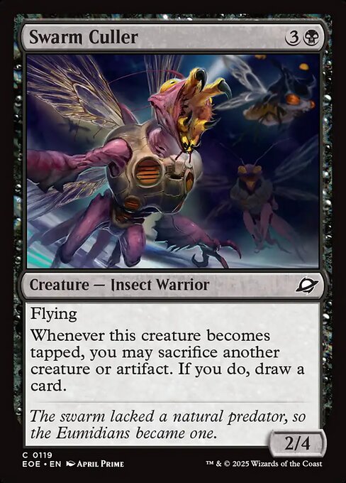 Magic the Gathering Card - Swarm Culler - MTG Circle