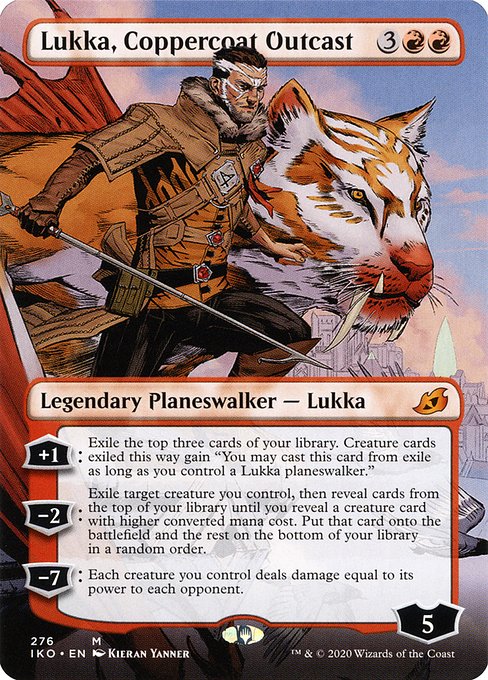 Magic the Gathering Card - Lukka, Coppercoat Outcast - MTG Circle