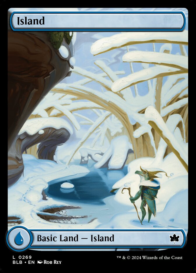 Magic the Gathering Card - Island - MTG Circle
