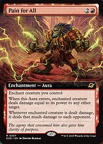 Magic the Gathering Card - Pain for All - MTG Circle