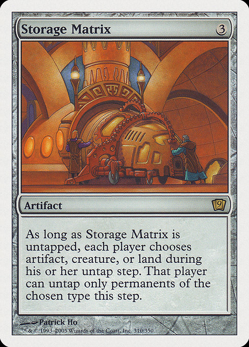 Magic the Gathering Card - Storage Matrix - MTG Circle