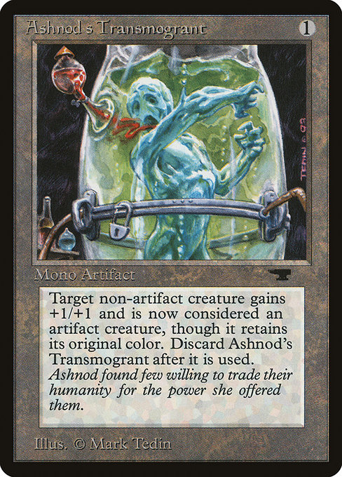 Magic the Gathering Card - Ashnod's Transmogrant - MTG Circle