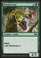 Magic the Gathering Card - Nessian Asp - MTG Circle