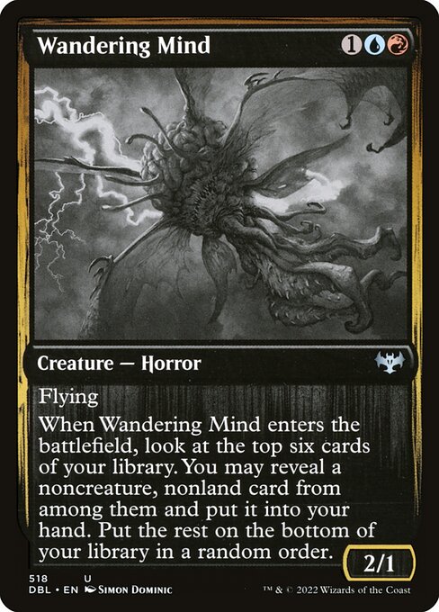 Magic the Gathering Card - Wandering Mind - MTG Circle