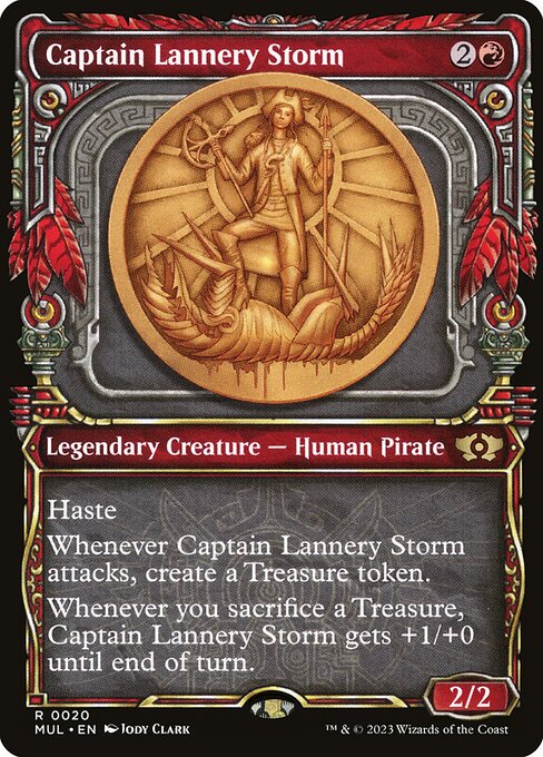 Magic the Gathering Card - Captain Lannery Storm - MTG Circle