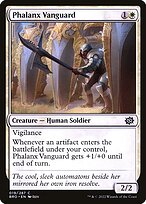 Magic the Gathering Card - Phalanx Vanguard - MTG Circle