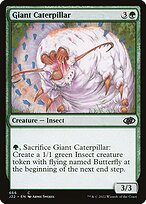 Magic the Gathering Card - Giant Caterpillar - MTG Circle