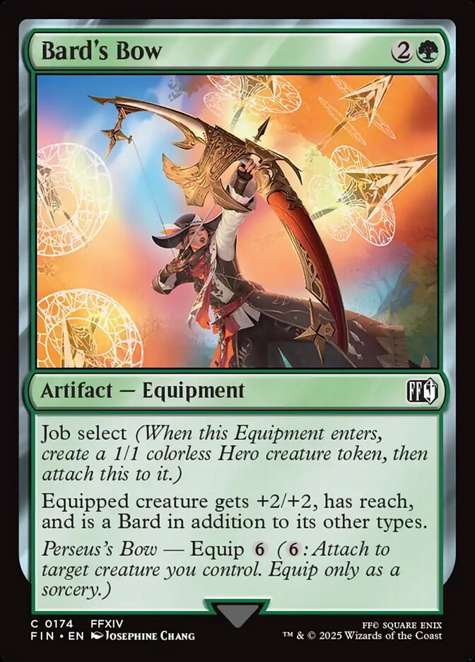 Magic the Gathering Card - Bard's Bow - MTG Circle