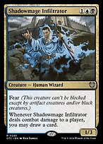 Magic the Gathering Card - Shadowmage Infiltrator - MTG Circle