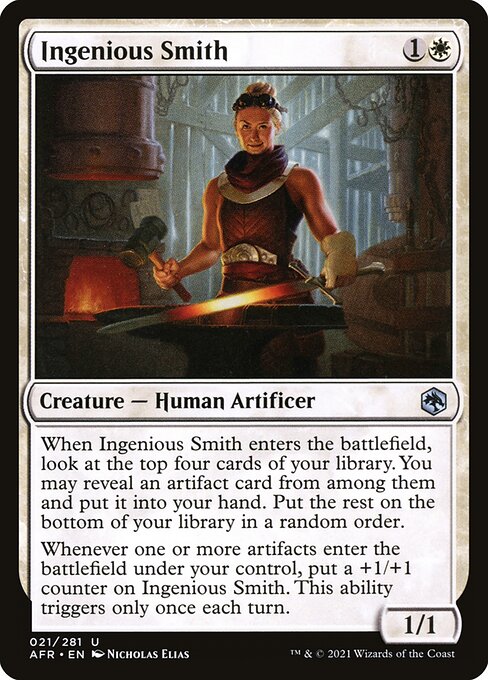 Magic the Gathering Card - Ingenious Smith - MTG Circle