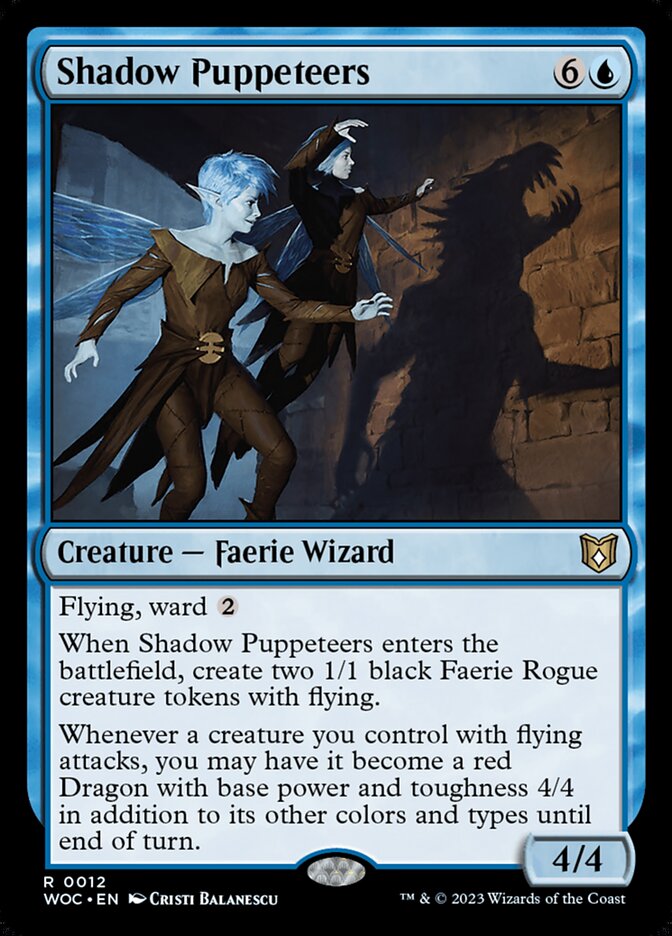 Magic the Gathering Card - Shadow Puppeteers - MTG Circle