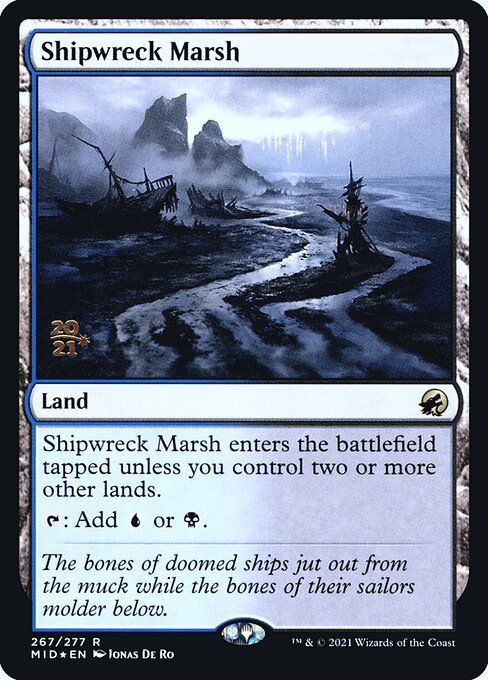 Magic the Gathering Card - Shipwreck Marsh - MTG Circle