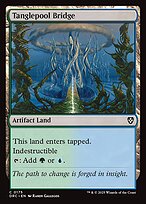 Magic the Gathering Card - Tanglepool Bridge - MTG Circle