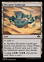 Magic the Gathering Card - Deceptive Landscape - MTG Circle