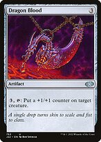 Magic the Gathering Card - Dragon Blood - MTG Circle