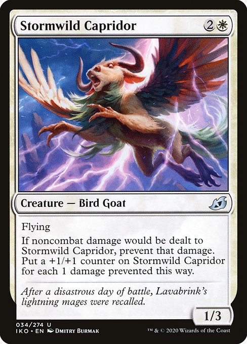 Magic the Gathering Card - Stormwild Capridor - MTG Circle
