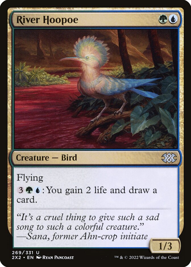 Magic the Gathering Card - River Hoopoe - MTG Circle