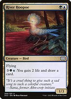 Magic the Gathering Card - River Hoopoe - MTG Circle