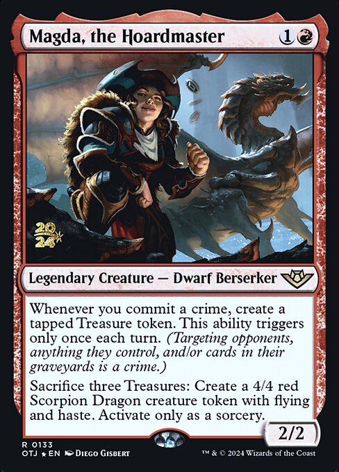 Magic the Gathering Card - Magda, the Hoardmaster - MTG Circle