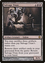 Magic the Gathering Card - Salvage Titan - MTG Circle