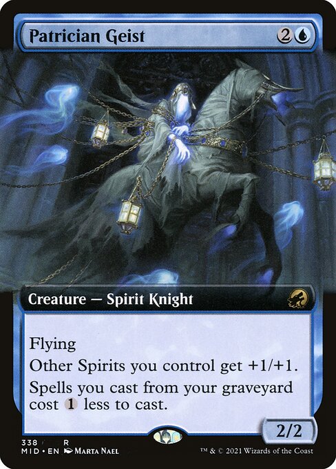 Magic the Gathering Card - Patrician Geist - MTG Circle