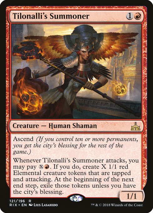 Magic the Gathering Card - Tilonalli's Summoner - MTG Circle