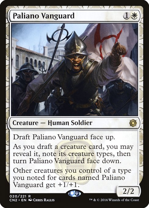 Magic the Gathering Card - Paliano Vanguard - MTG Circle